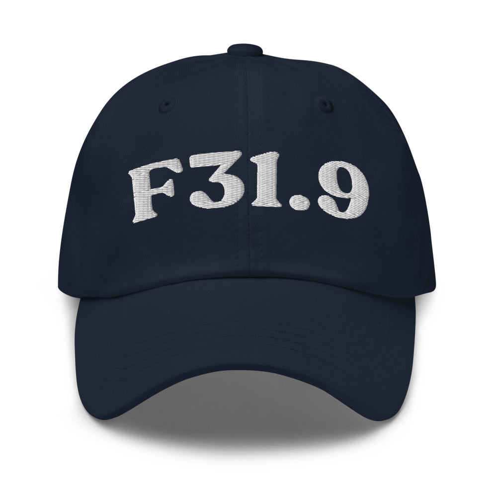 F31.9 Bipolar Disorder - Navy / White