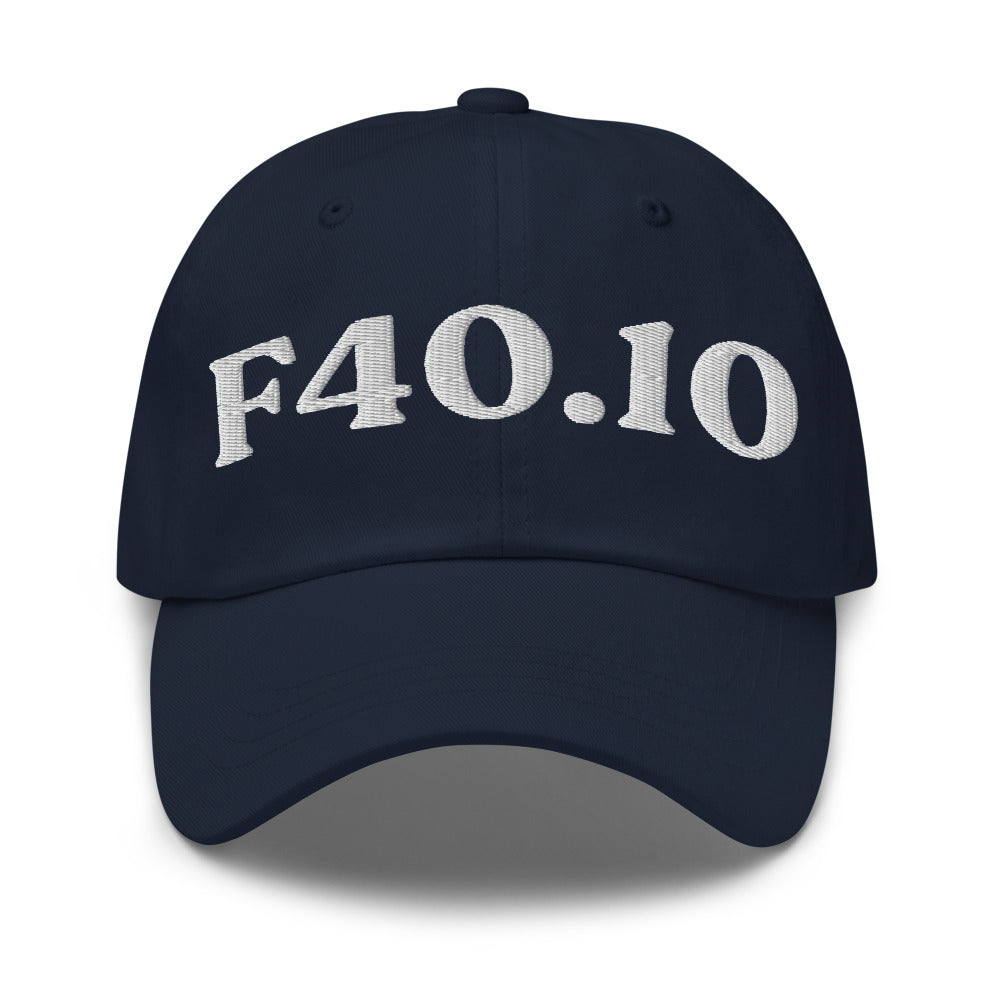 F40.10 - Navy / White