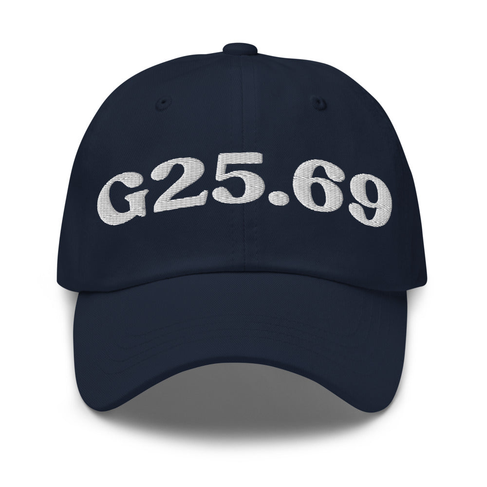 G25.69 Tic Disorder, Unspecified - Navy / White