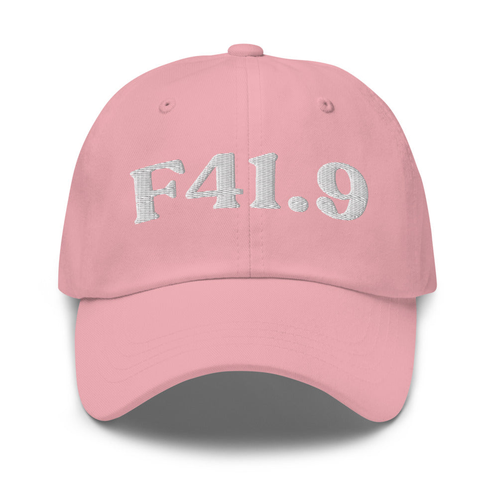 F41.9 Anxiety Disorder - Pink / White