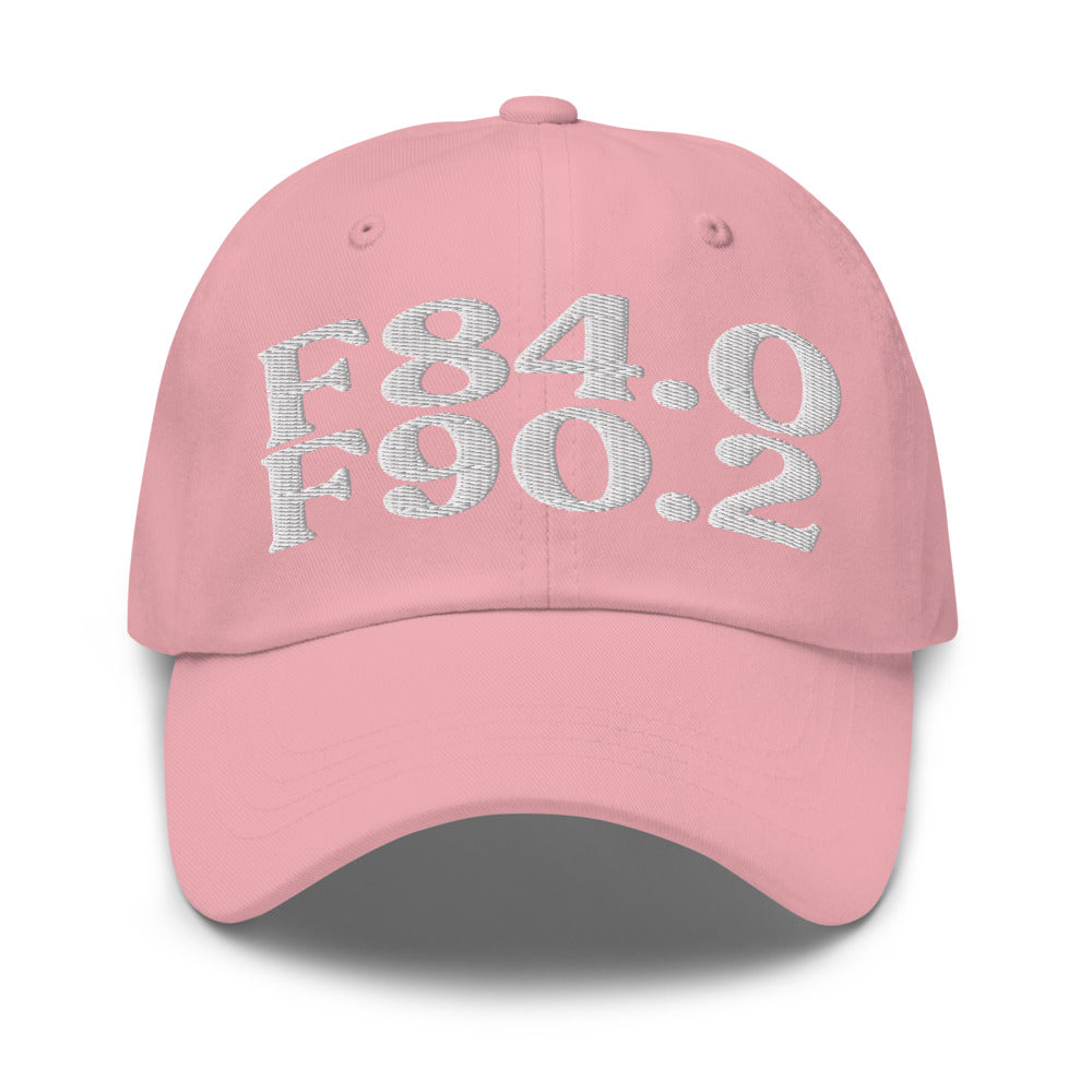 AuDHD (Autism + ADHD) - Pink / White