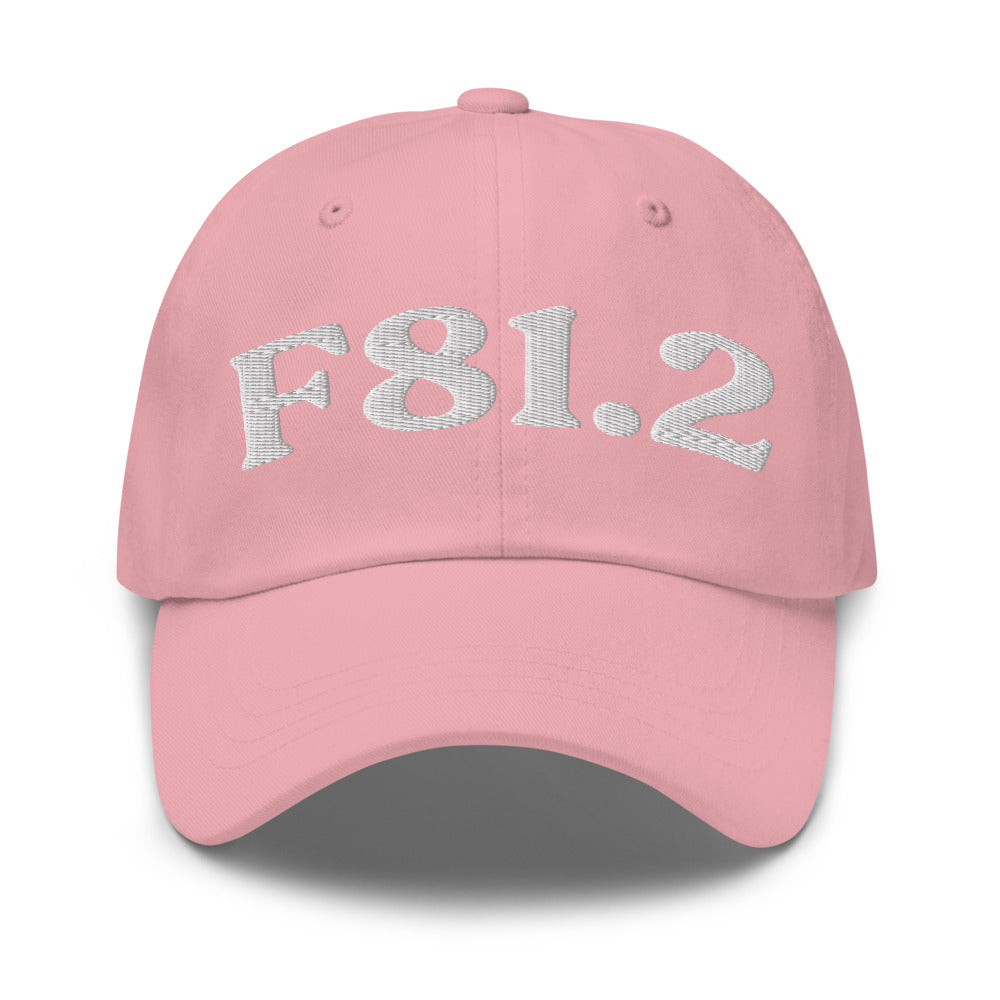 F81.2 Dyscalculia - Pink / White