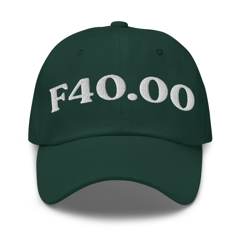 F40.00 Agoraphobia - Spruce / White
