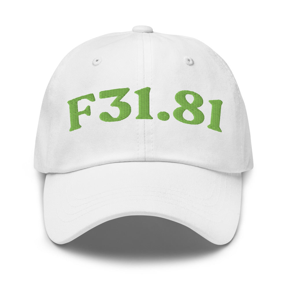 F31.81 - White / Kiwi Green