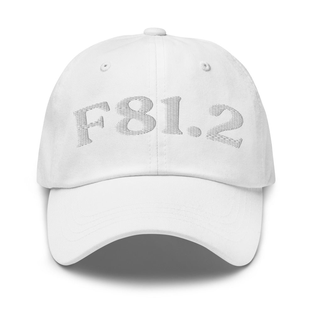 F81.2 - White / White