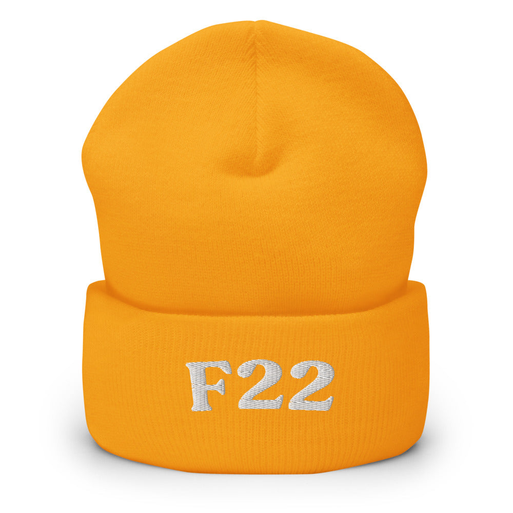 F22 | Product 266 | Gold | White