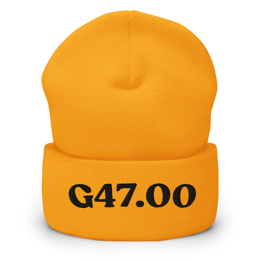 G47.00 | Product 266 | Gold | Black