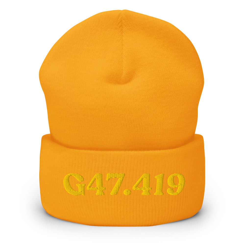 G47.419 | Product 266 | Gold | Gold