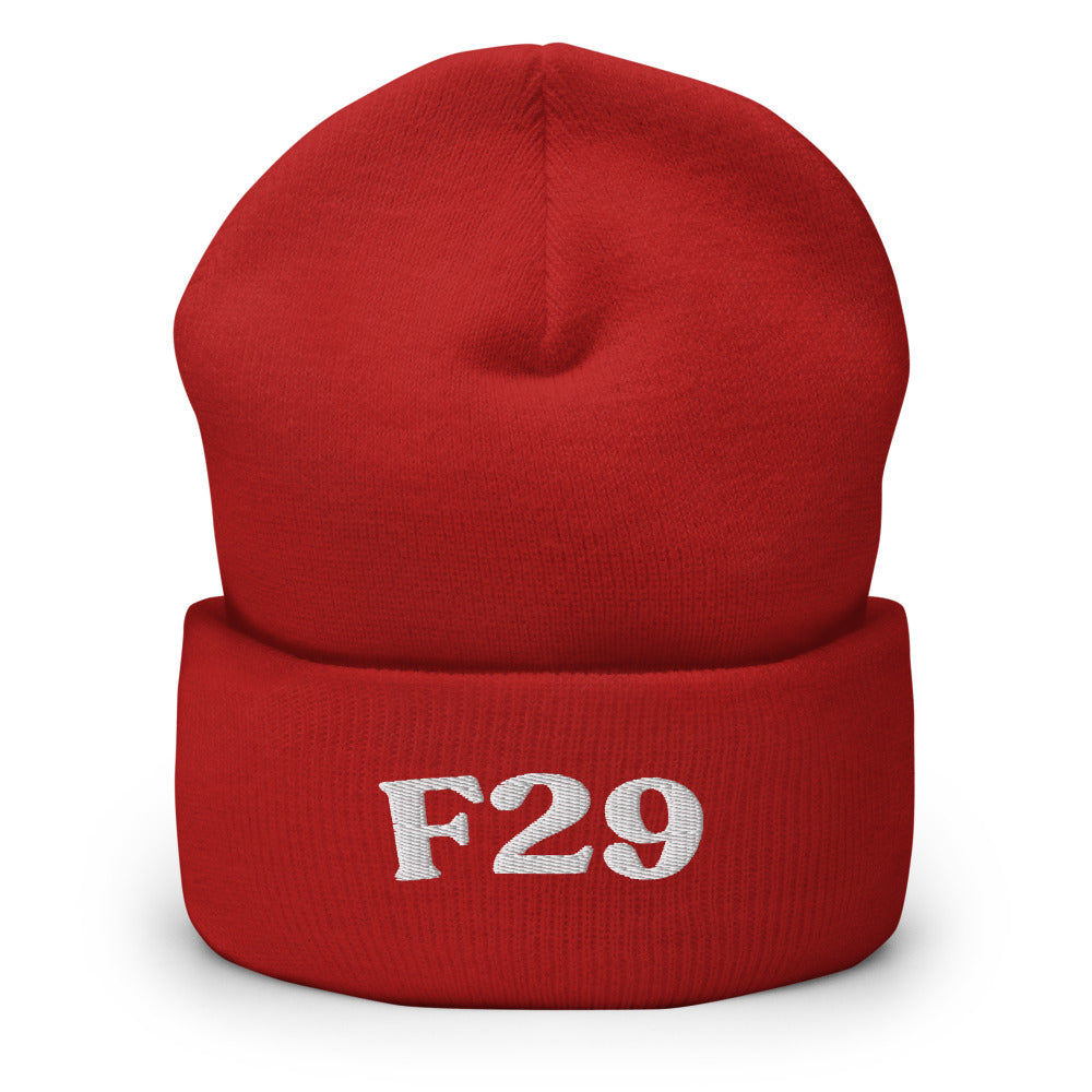 F29 | Product 266 | Red | White
