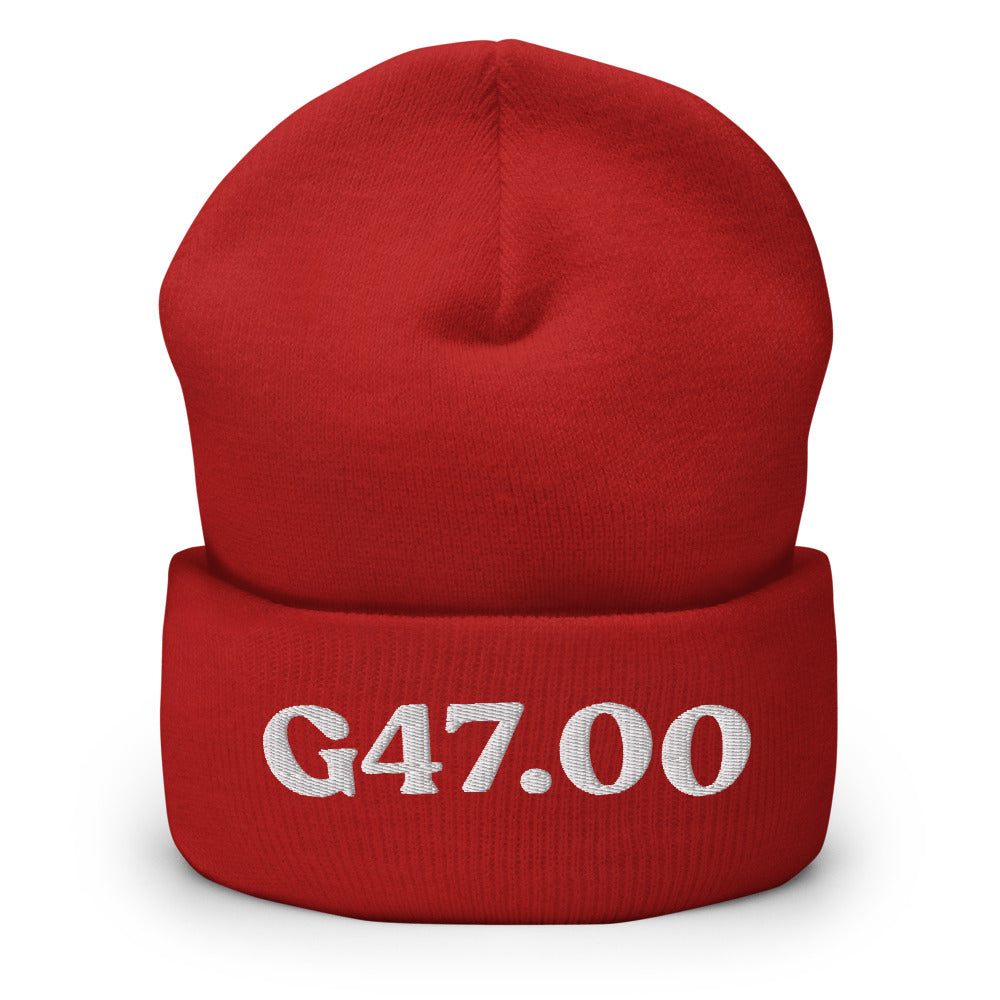G47.00 | Product 266 | Red | White