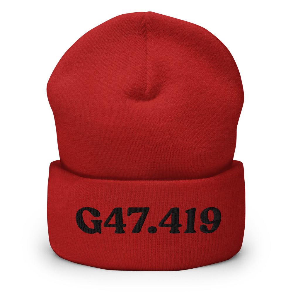 G47.419 | Product 266 | Red | Black