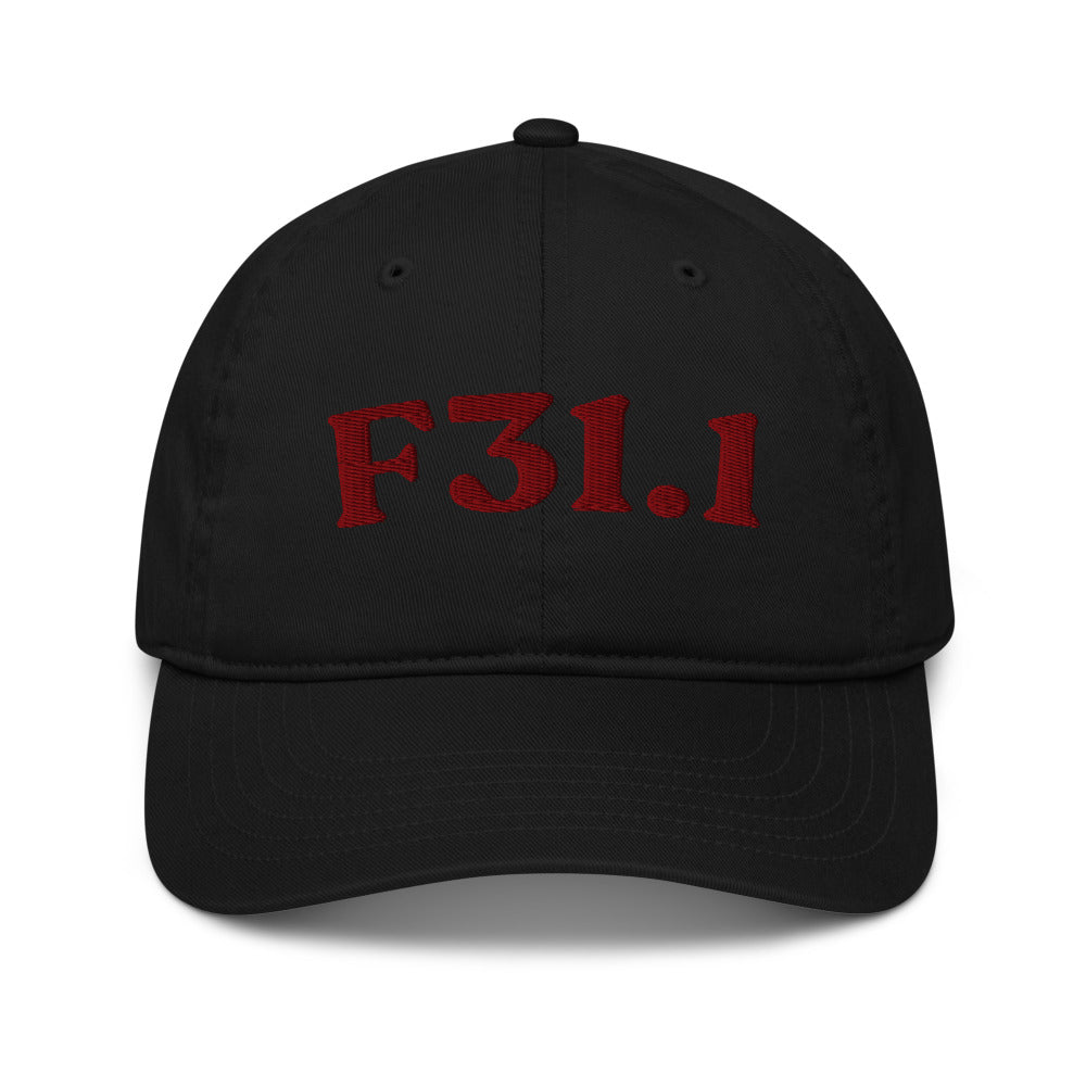 F31.1 Bipolar I Disorder, Manic Episode - Black / Maroon