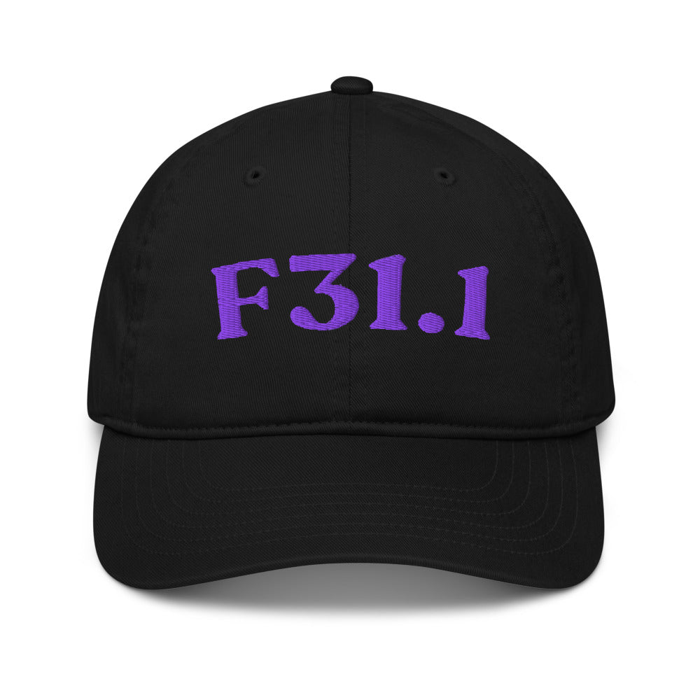 F31.1 Bipolar I Disorder, Manic Episode - Black / Purple