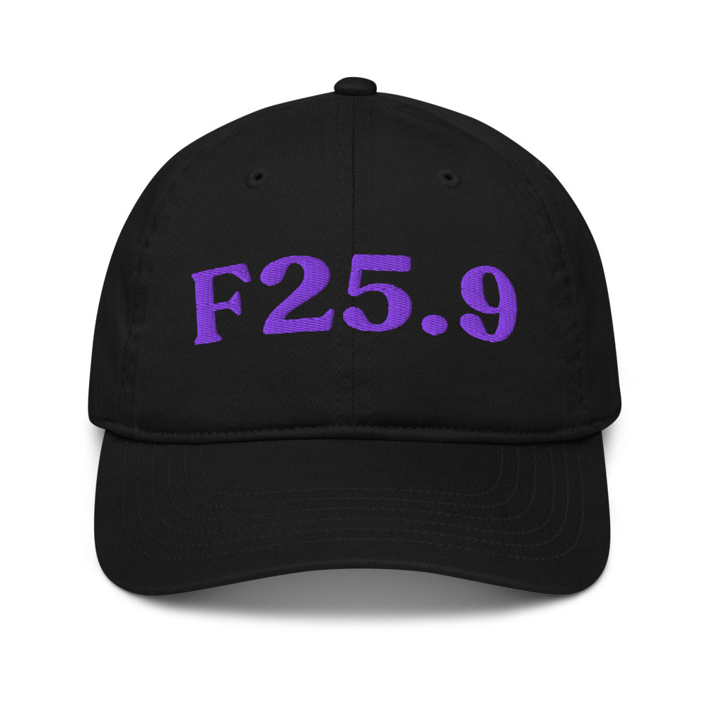F25.9 Schizoaffective Disorder - Black / Purple