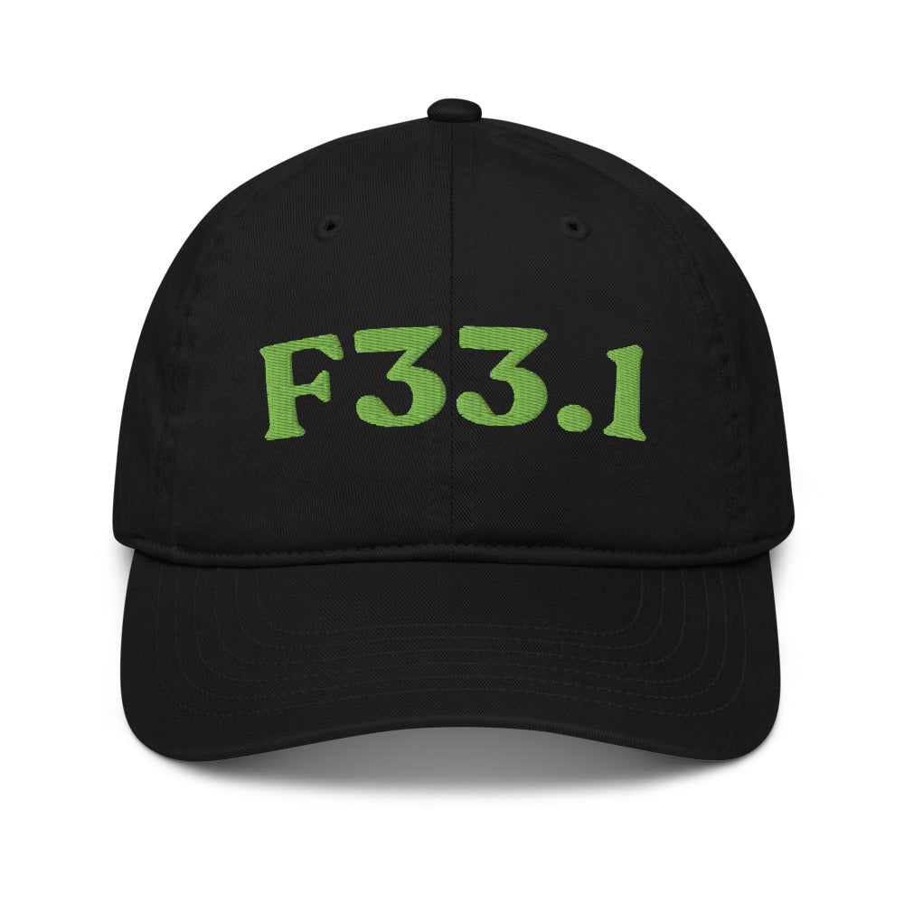 F33.1 Major Depressive Disorder, Recurrent Moderate - Black / Kiwi Green