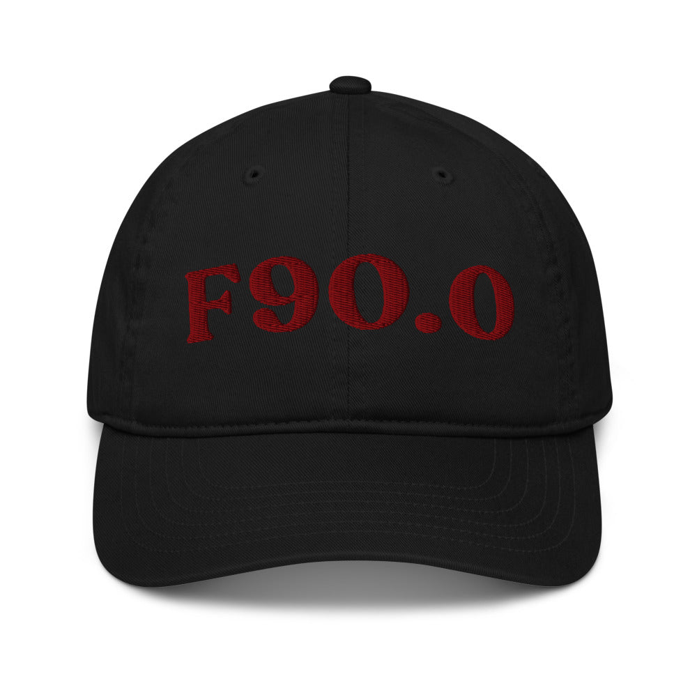 F90.0 ADHD, Predominantly Inattentive - Black / Maroon