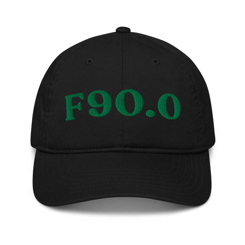 F90.0 ADHD, Predominantly Inattentive - Black / Kelly Green