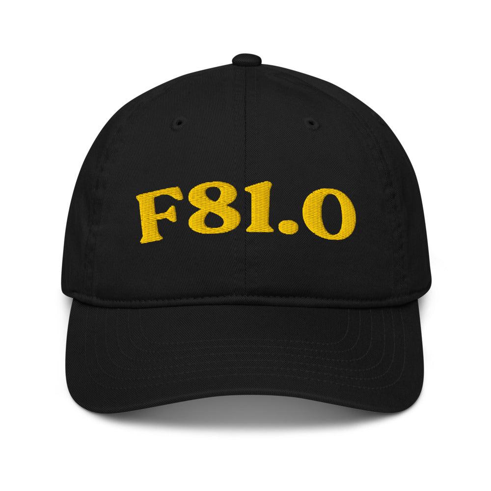 F81.0 Dyslexia - Black / Gold