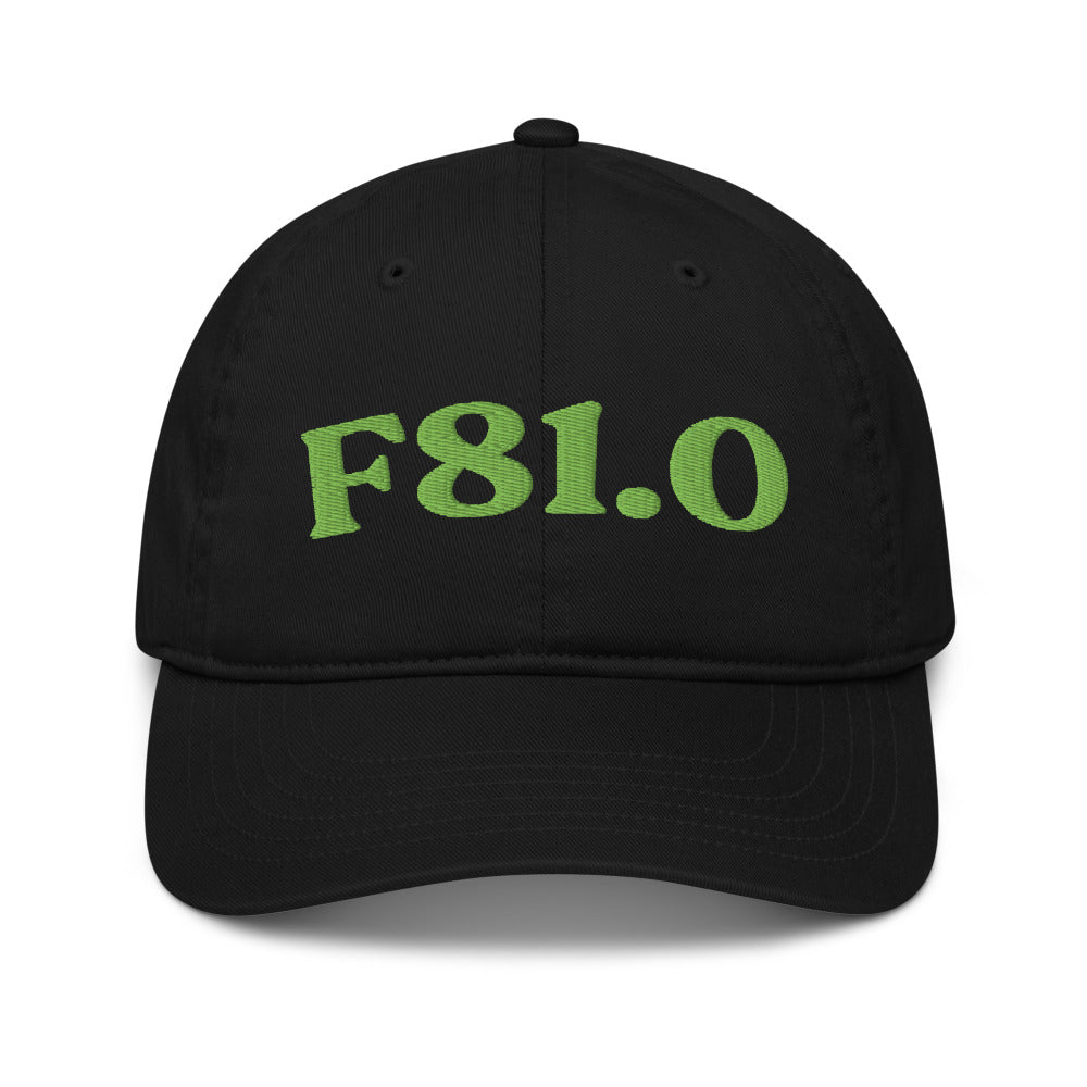 F81.0 Dyslexia - Black / Kiwi Green