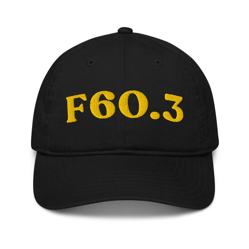 F60.3 Borderline Personality Disorder - Black / Gold