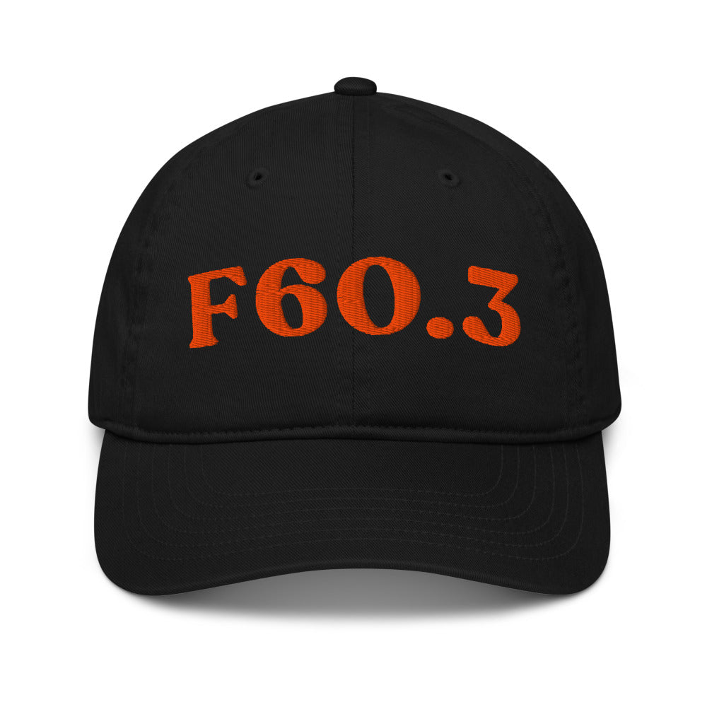 F60.3 Borderline Personality Disorder - Black / Orange