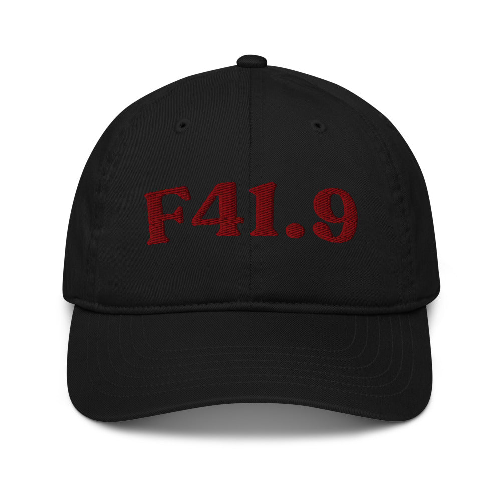 F41.9 Anxiety Disorder - Black / Maroon