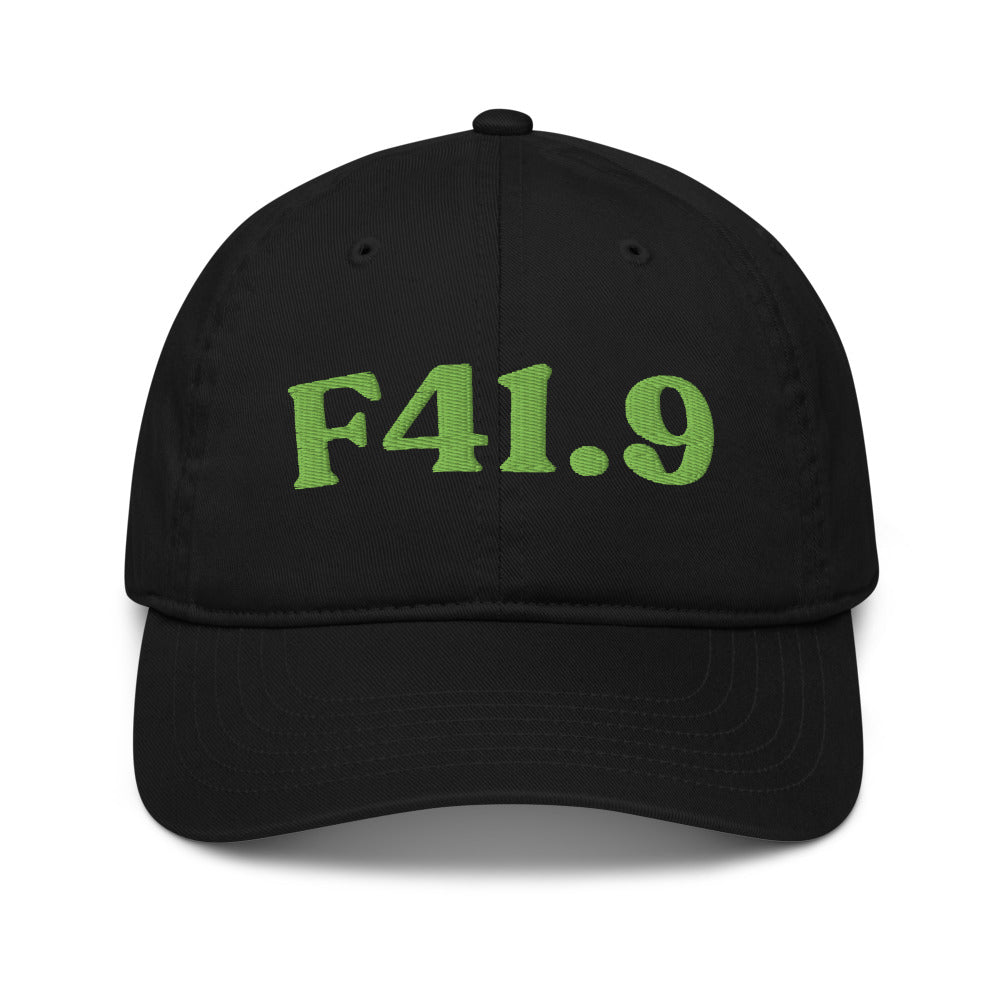 F41.9 Anxiety Disorder - Black / Kiwi Green