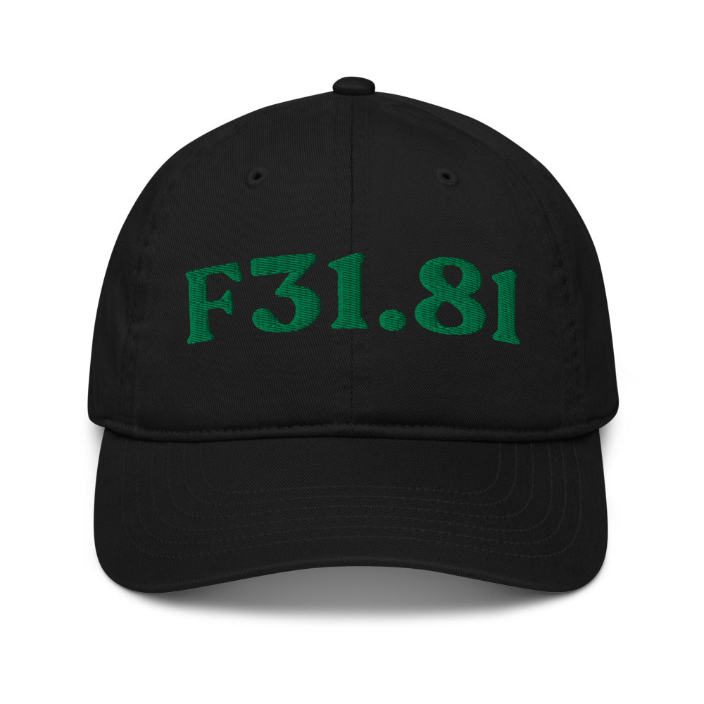 F31.81 Bipolar II Disorder - Black / Kelly Green