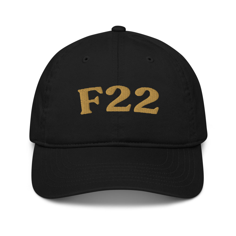 F22 Delusional Disorder - Black / Old Gold