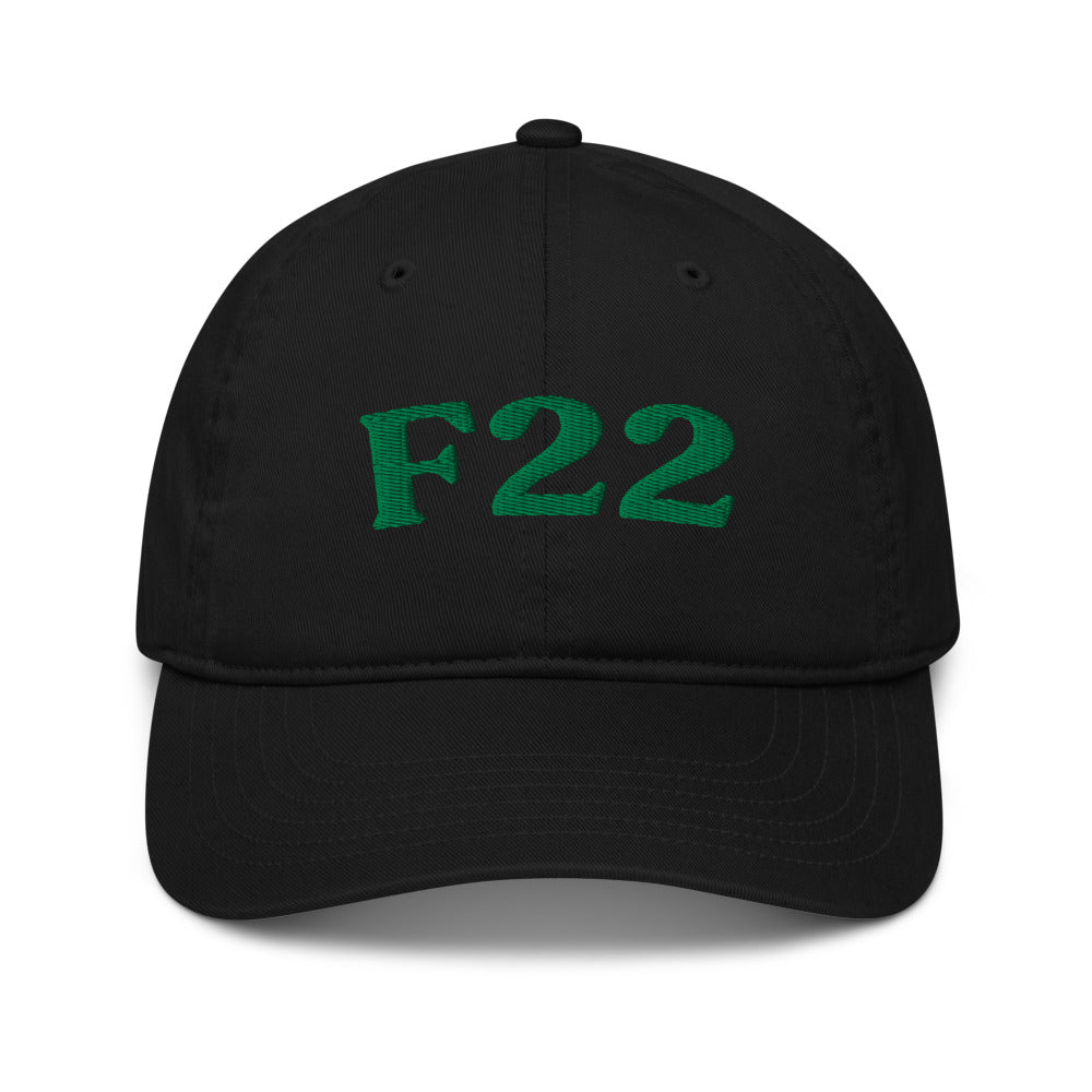 F22 Delusional Disorder - Black / Kelly Green