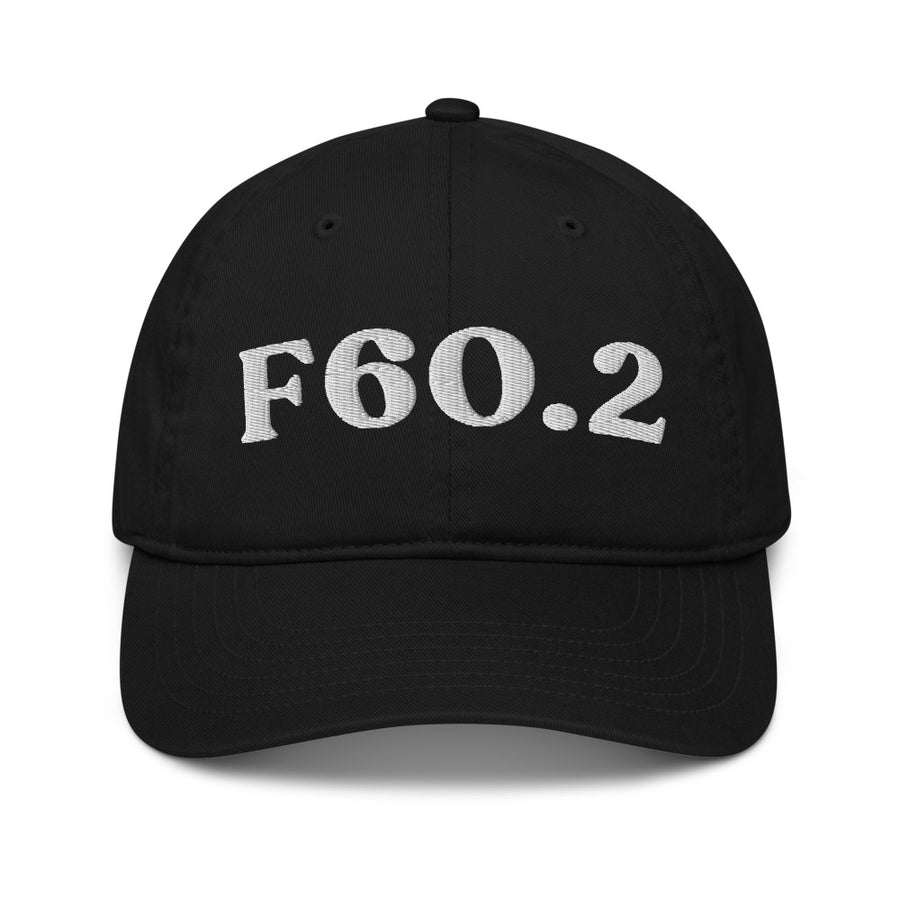 F60.2 Antisocial Personality Disorder: Organic Baseball Cap – hat preview