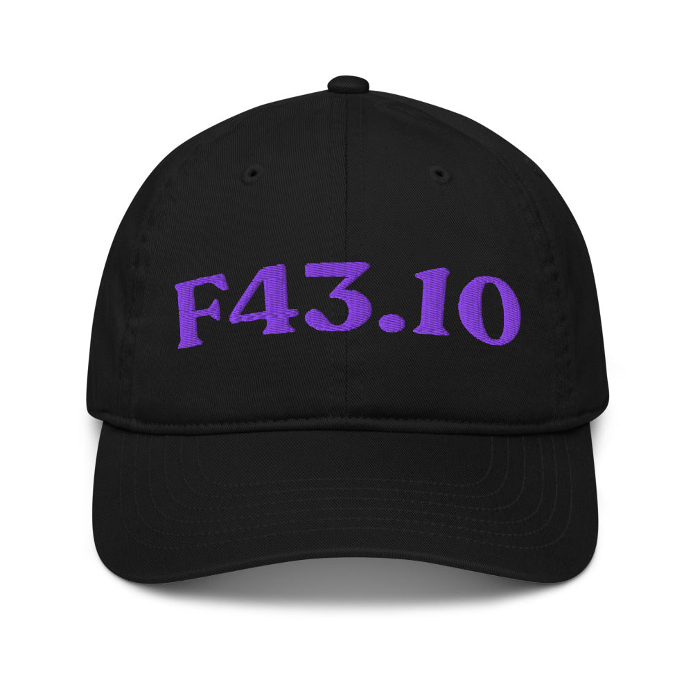 F43.10 Post-Traumatic Stress Disorder - Black / Purple
