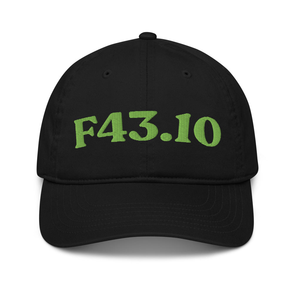 F43.10 Post-Traumatic Stress Disorder - Black / Kiwi Green