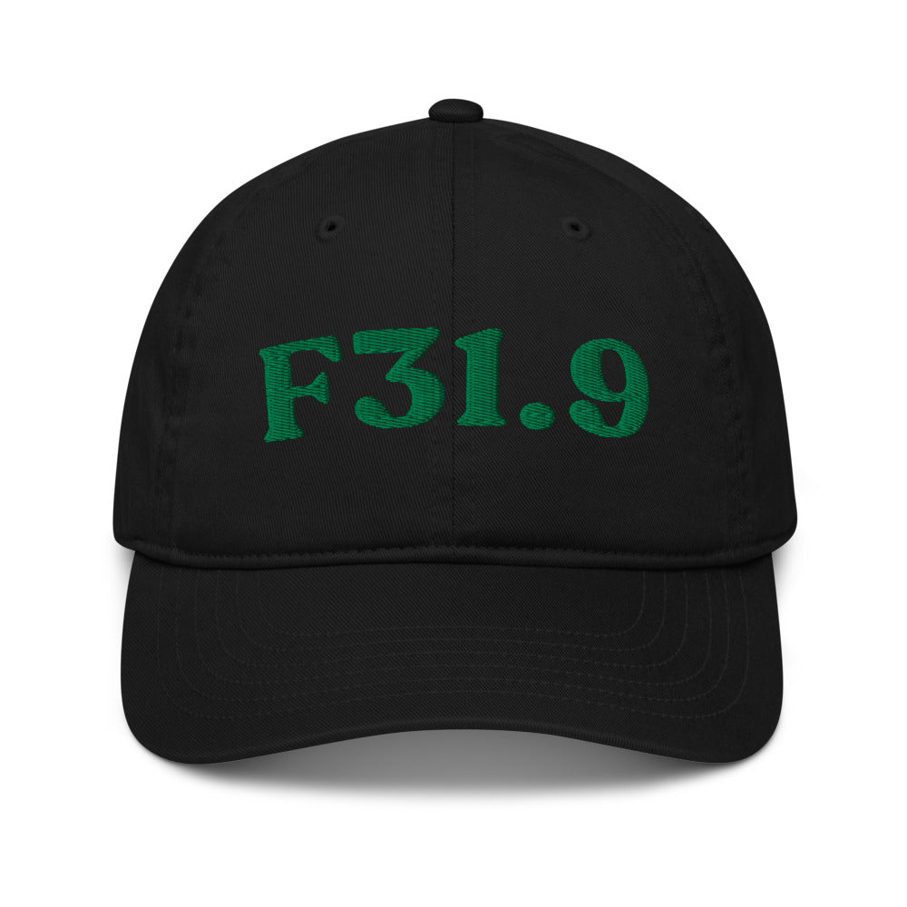 F31.9 Bipolar Disorder - Black / Kelly Green