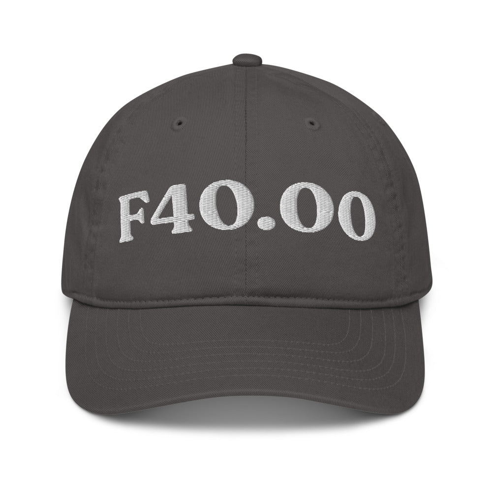 F40.00 Agoraphobia - Charcoal / White