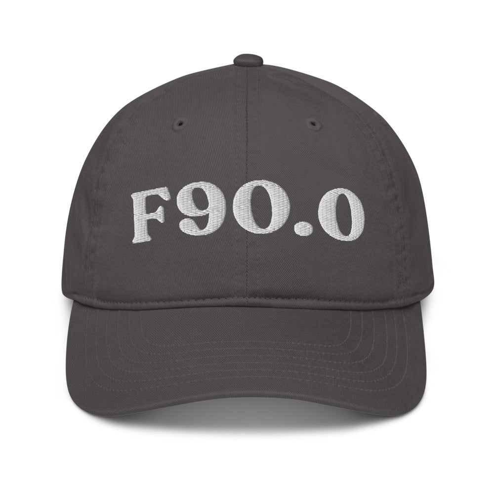 F90.0 ADHD, Predominantly Inattentive - Charcoal / White