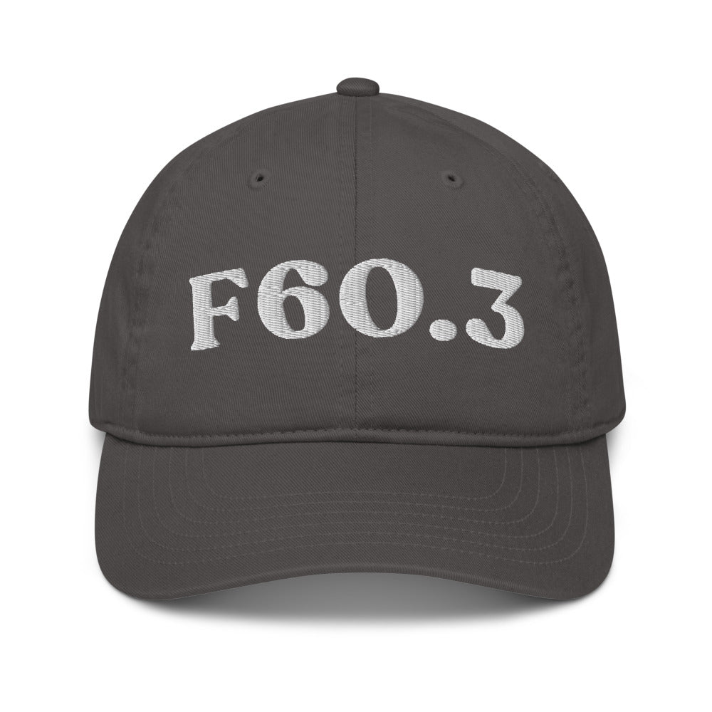 F60.3 Borderline Personality Disorder - Charcoal / White