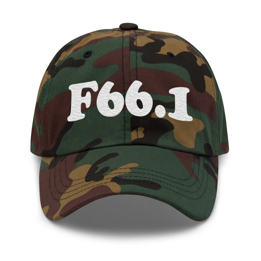 F66.1 Egodystonic Sexual Orientation: White-rectangle Classic Dad Hat
