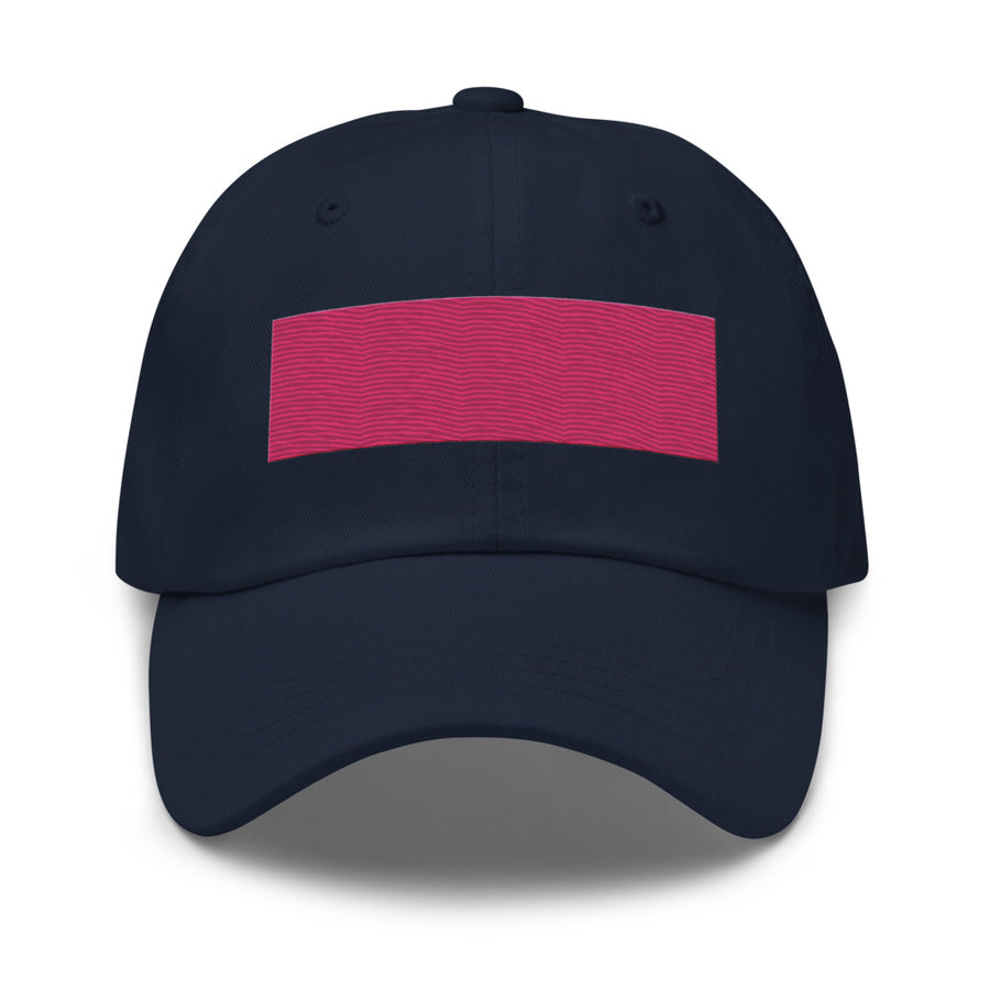 Pink-rectangle Classic Dad Hat
