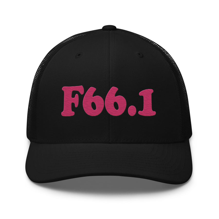 F66.1 Egodystonic Sexual Orientation: Pink-rectangle Retro Trucker Hat