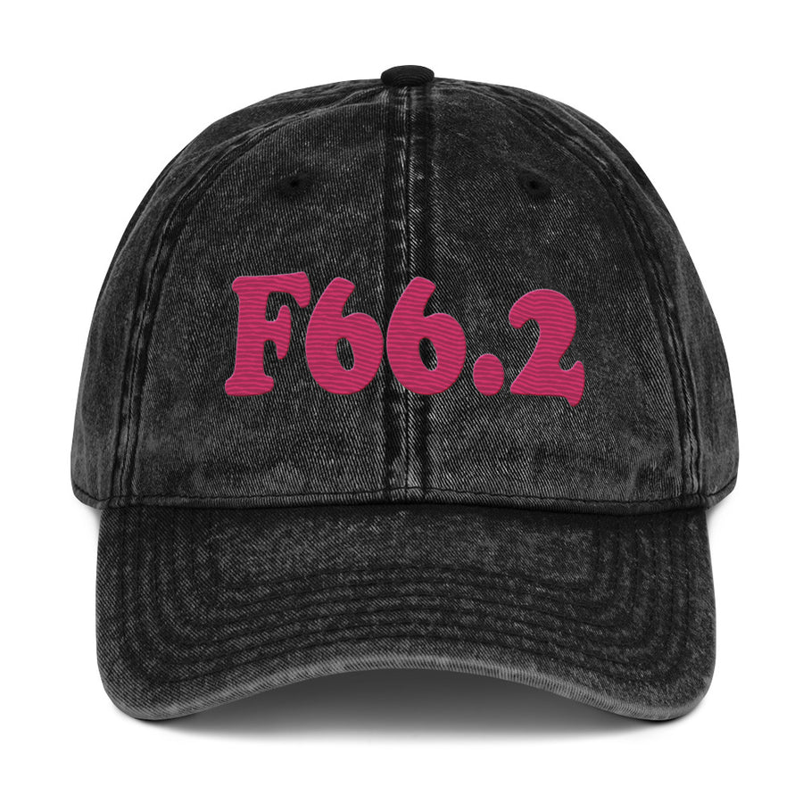 F66.2 Sexual Relationship Disorder: Pink-rectangle Vintage Cap