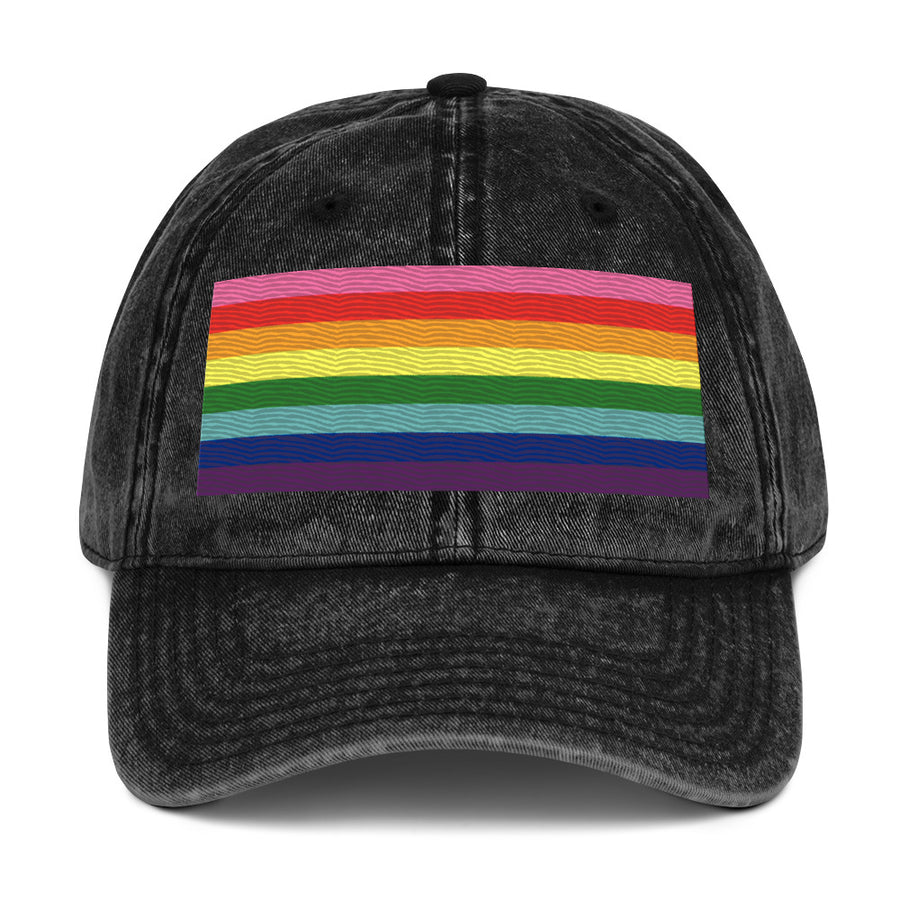 8-Stripe Pride Vintage Cap