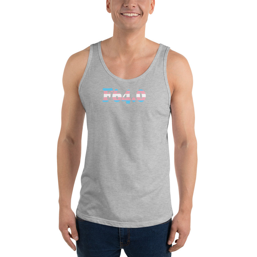 F64.0 Transsexualism: Trans Pride Unisex Tank