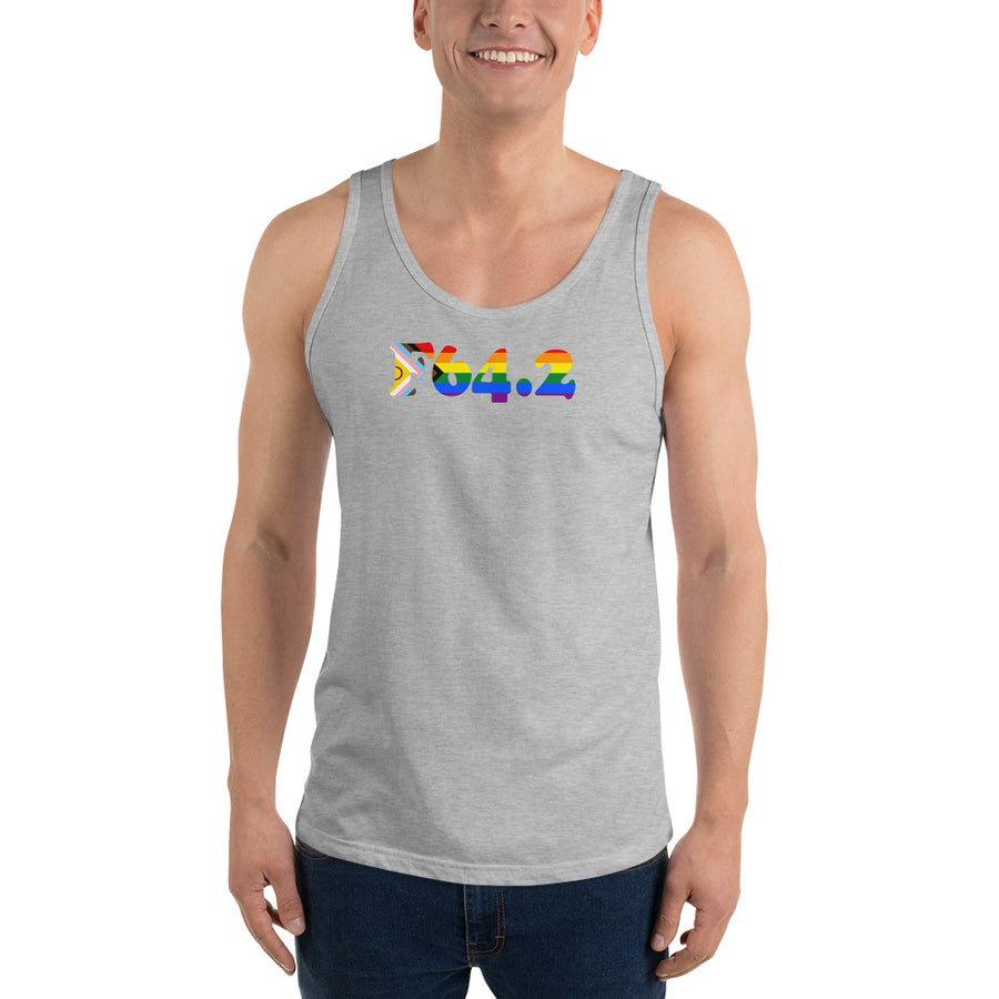F64.2 Gender Identity Disorder of Childhood: Progress + Intersex Pride Unisex Tank