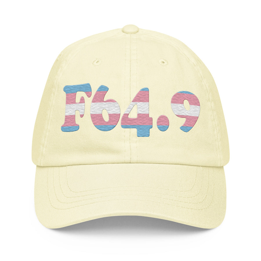 F64.9 Gender Identity Disorder, Unspecified: Trans Pride Pastel Baseball Hat