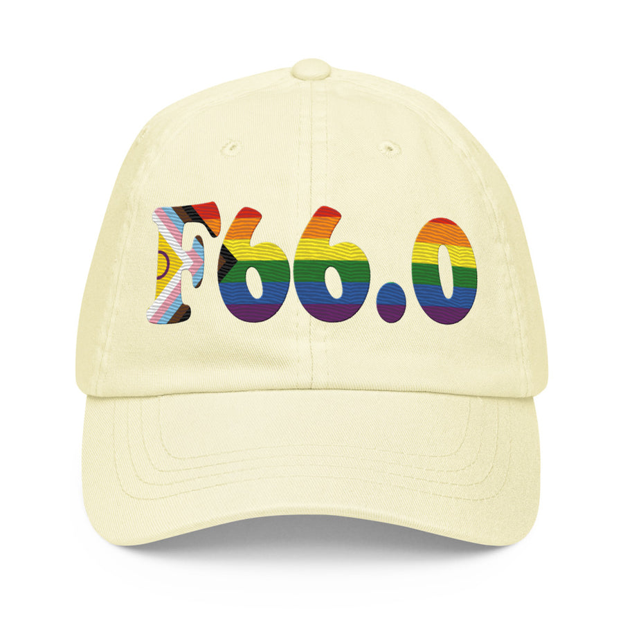 F66.0 Sexual Maturation Disorder: Progress + Intersex Pride Pastel Baseball Hat