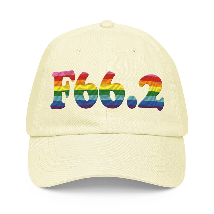 F66.2 Sexual Relationship Disorder: 8-Stripe Pride Pastel Baseball Hat