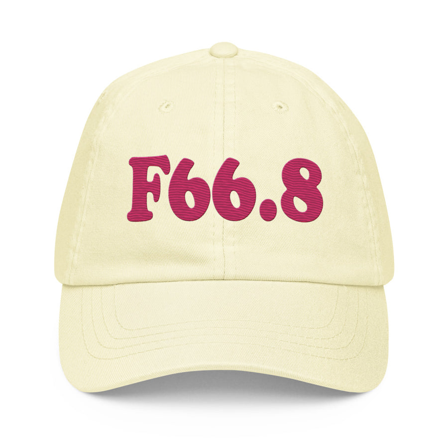 F66.8 Other Psychosexual Development Disorders: Pink-rectangle Pastel Baseball Hat