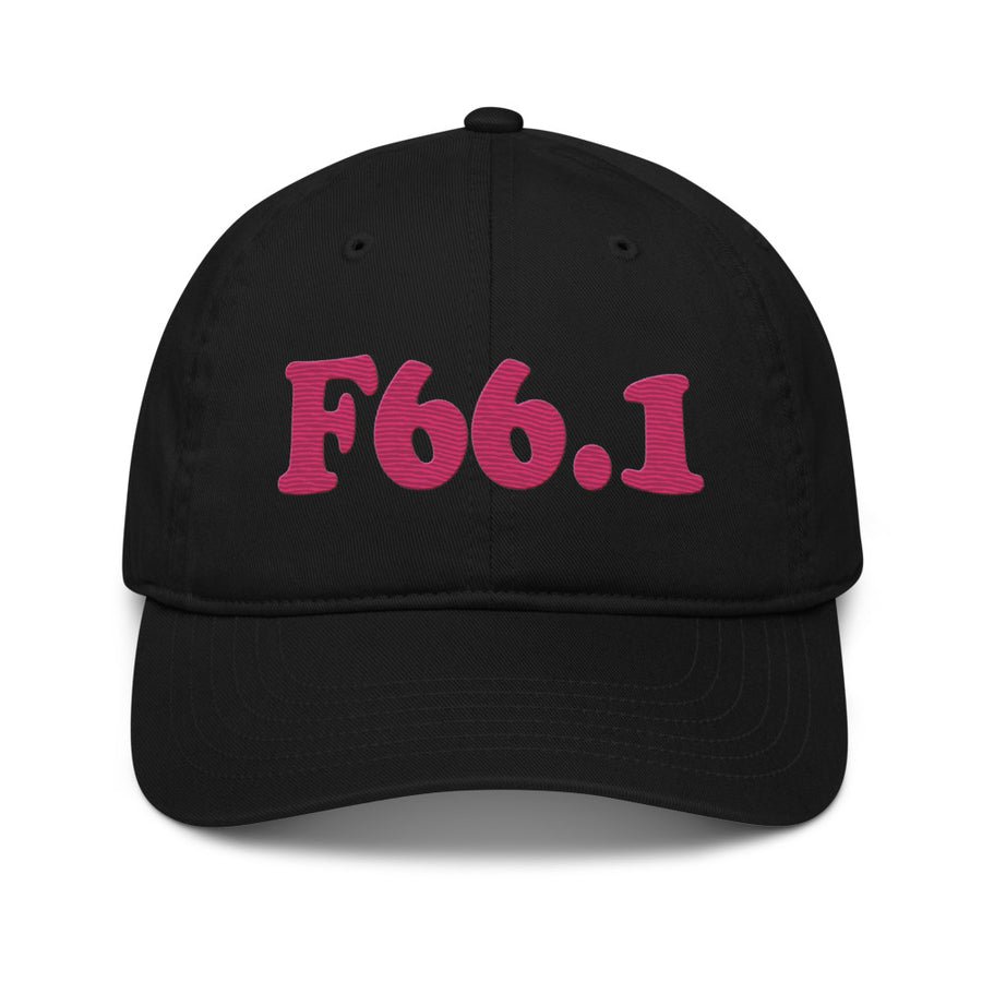 F66.1 Egodystonic Sexual Orientation: Pink-rectangle Organic Baseball Cap