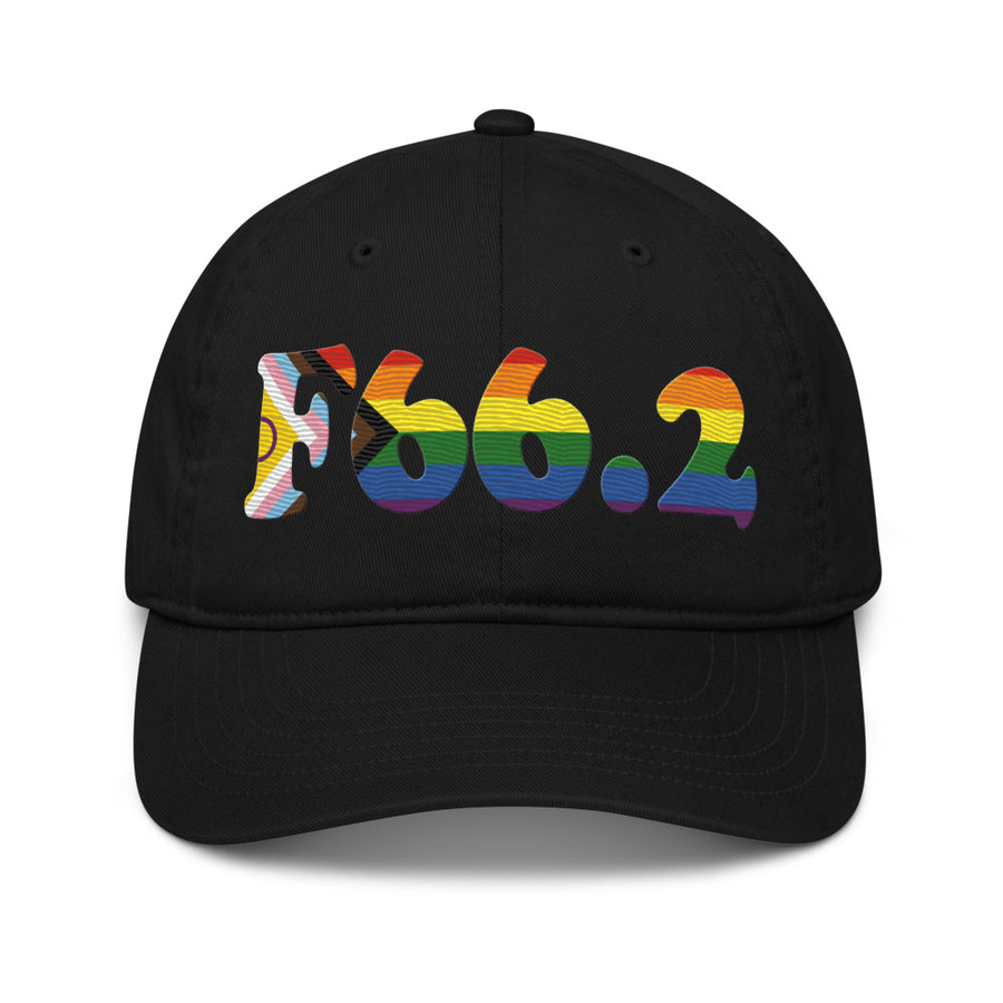 F66.2 Sexual Relationship Disorder: Progress + Intersex Pride Organic Baseball Cap